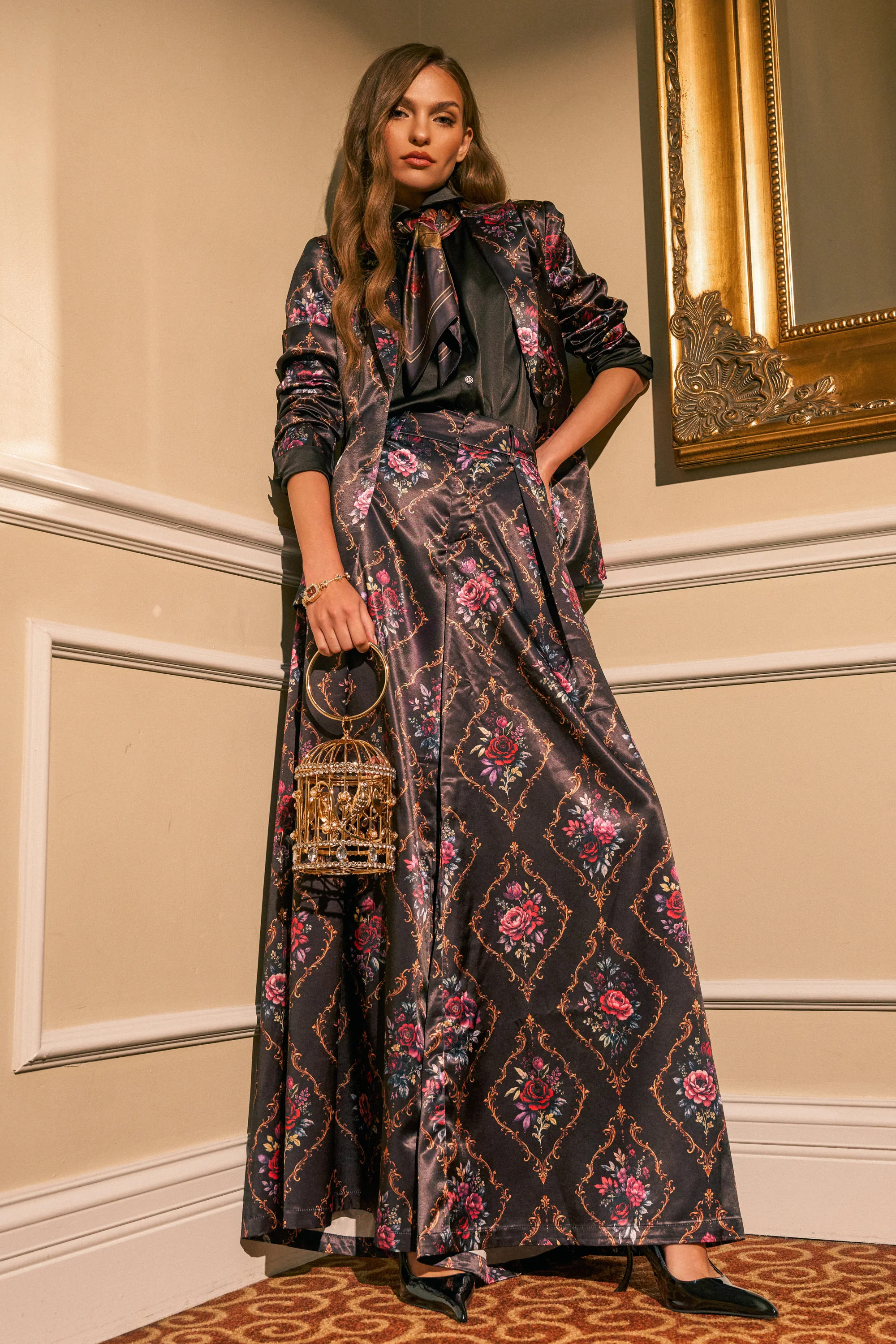 VERTIGO SATIN TROUSER - Akira Wear