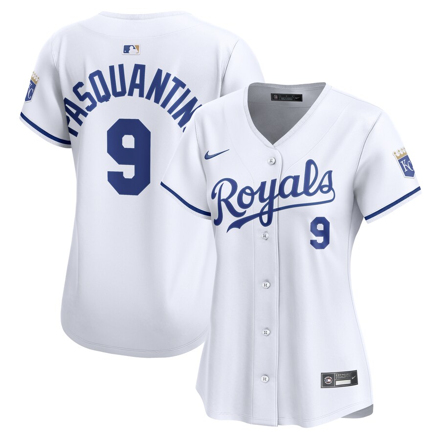Women's Kansas City Royals Vinnie Pasquantino Nike White Home Limited Jersey - Jersey