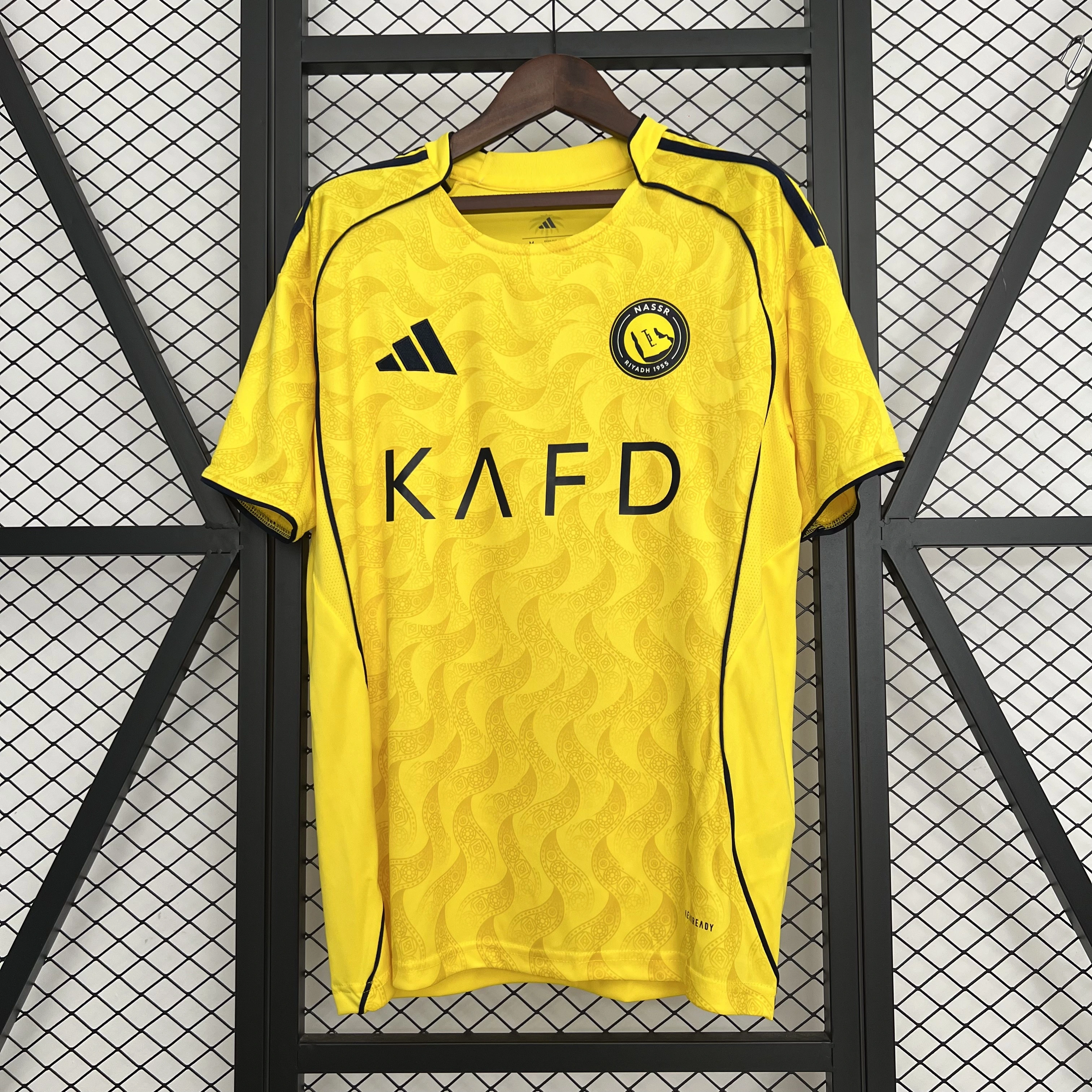 Al Nassr Soccer Jersey Home Custom Shirt 2025/26 - Jersey