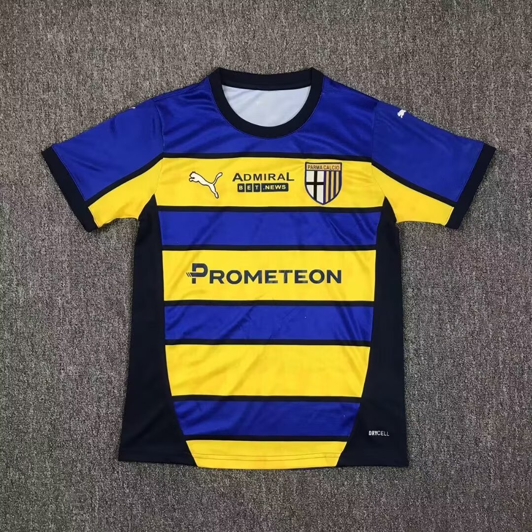 Parma Soccer Jersey Away Custom Shirt 2024/25 - Jersey