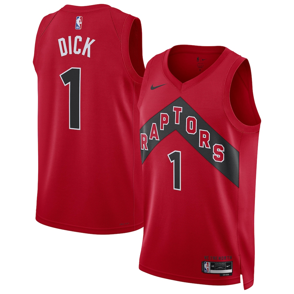 Unisex Toronto Raptors Gradey Dick Nike Red Swingman Player Jersey - Icon Edition - Jersey