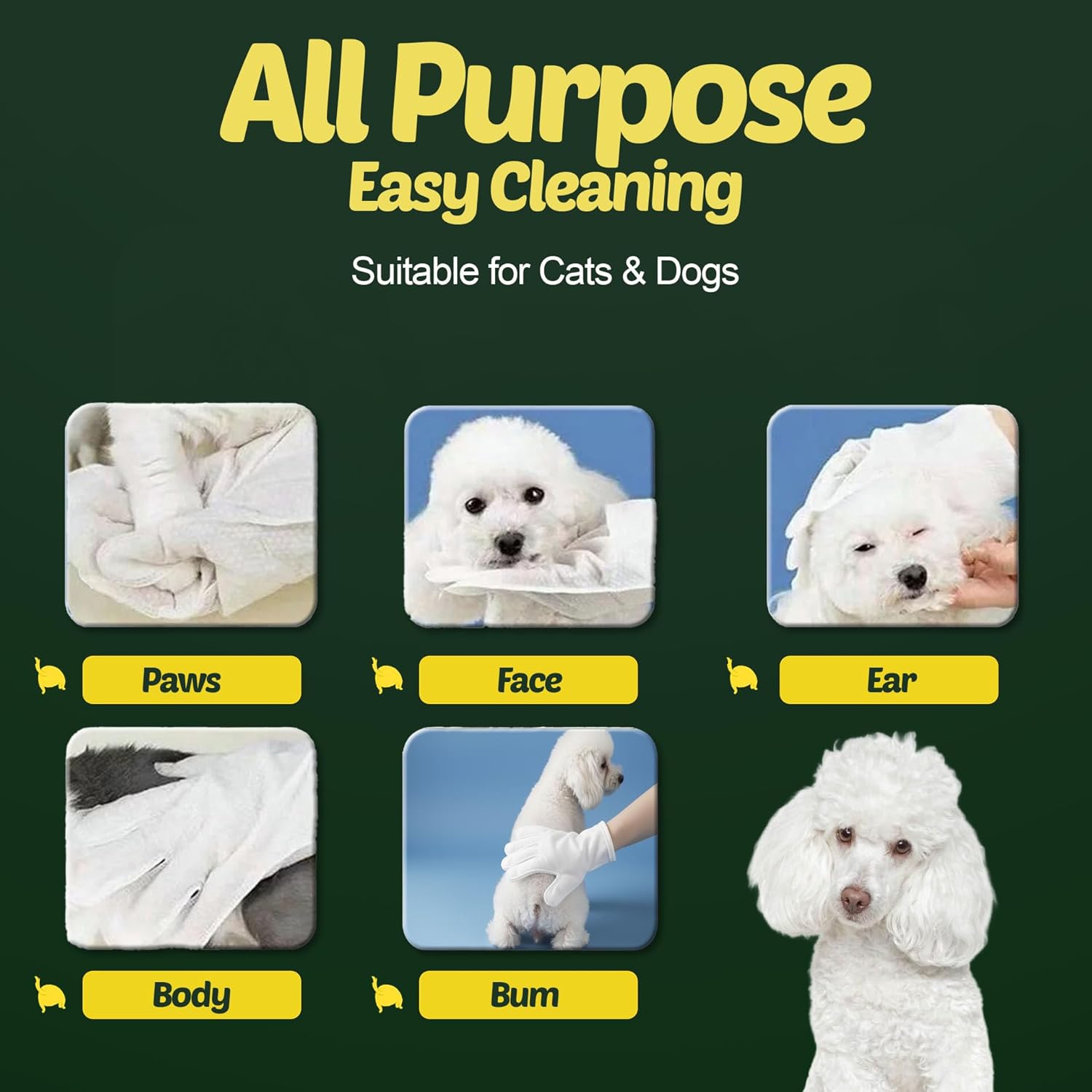Organic Pet Wipes for Dogs