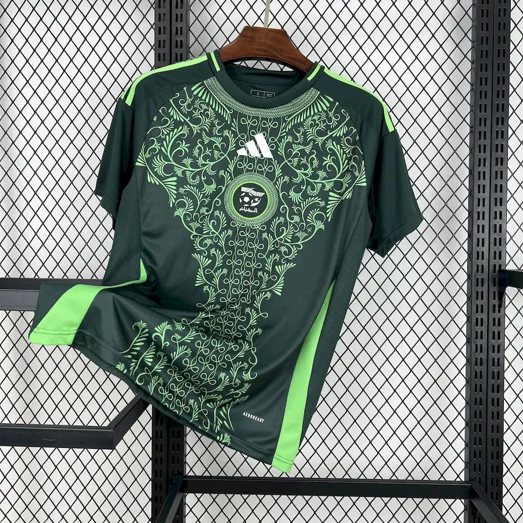 Algeria Soccer Jersey Away Custom Shirt 2024-25 - Jersey
