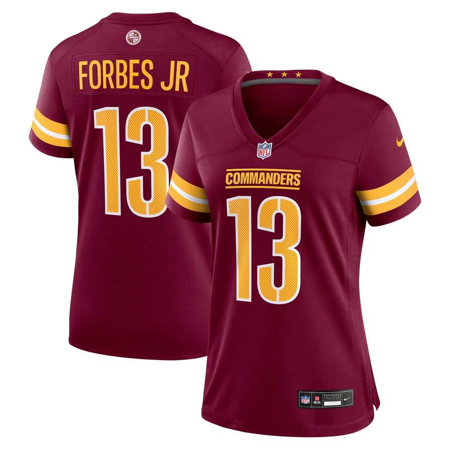 Women's Washington Commanders Emmanuel Forbes Jr. Nike Burgundy Team Game Jersey - Jersey