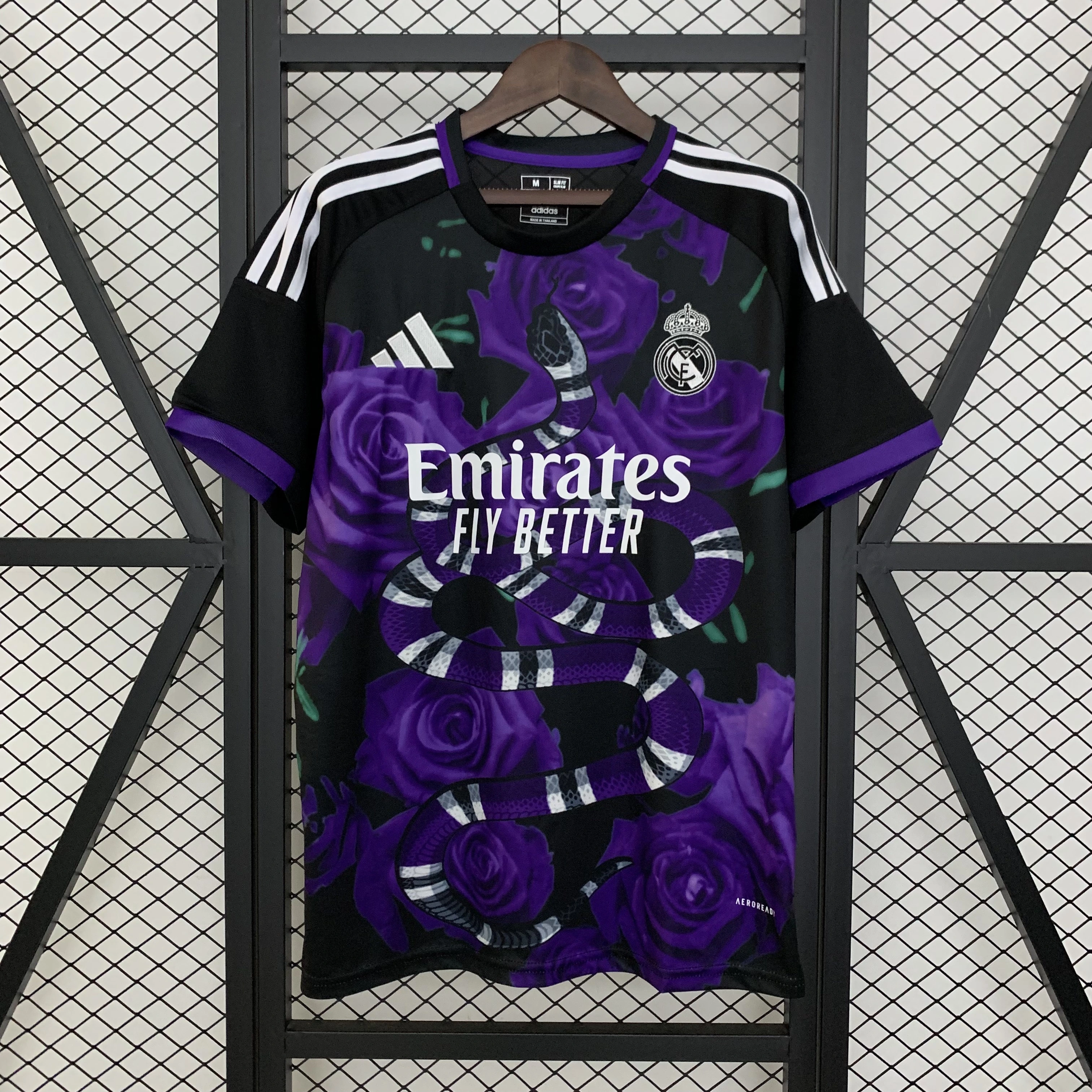 Real Madrid Soccer Jersey Rose & Snake Special Edition Custom Shirt 2025/26 - Jersey