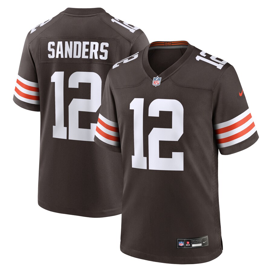 Youth Cleveland Browns Shedeur Sanders Nike Brown Game Jersey - Jersey