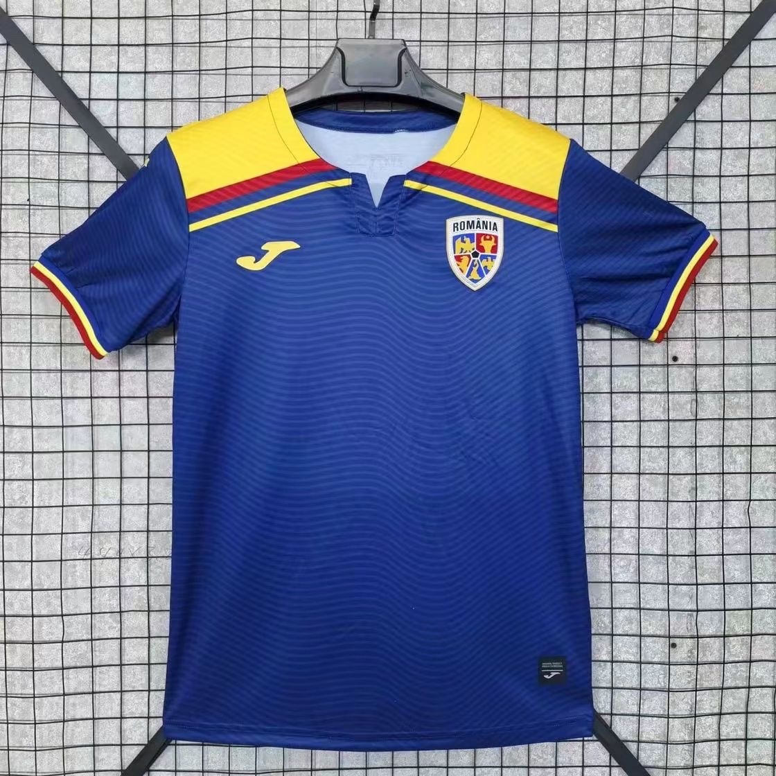 Romania Soccer Jersey Third Away Custom Shirt 2025/26 - Jersey