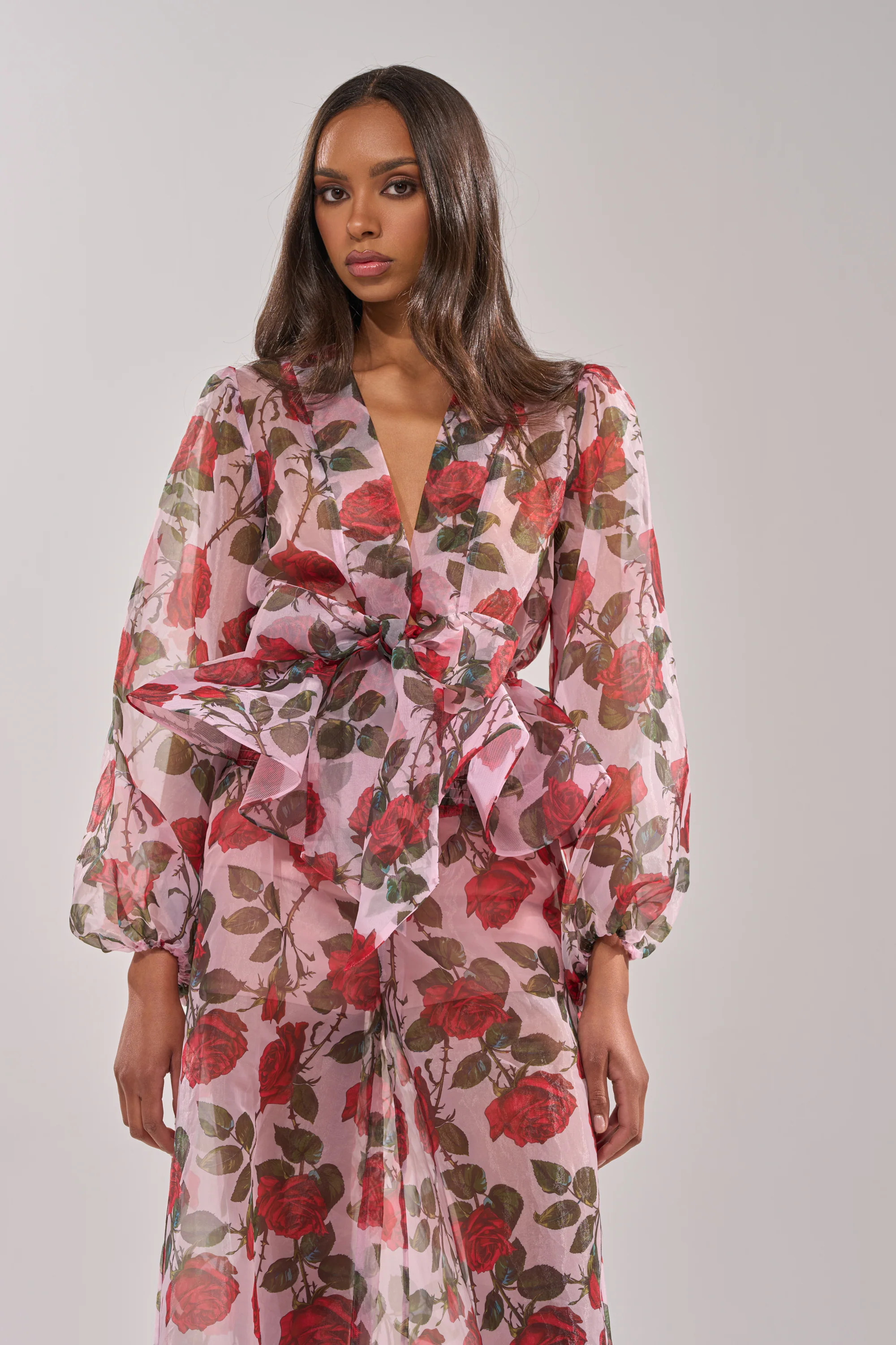 PRETTY GIRL FLORAL BLOUSE - Akira Wear