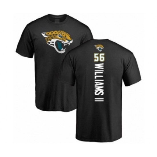 Football Jacksonville Jaguars #56 Quincy Williams II Black Backer T-Shirt - Jersey