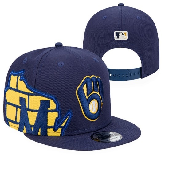 MLB Milwaukee Brewers Stitched Snapback Hats 2026.1-03 - Jersey
