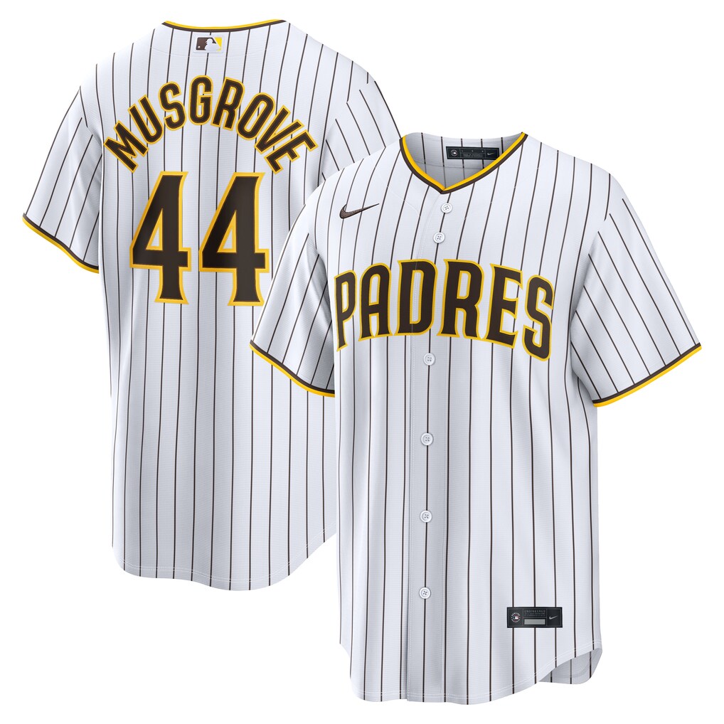 Men's San Diego Padres Joe Musgrove Nike White Home Replica Jersey - Jersey