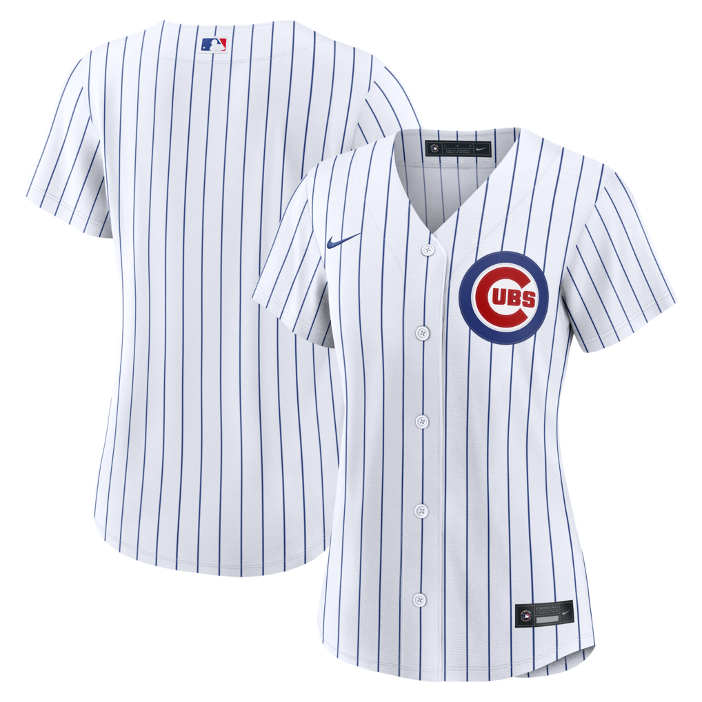 Women's Chicago Cubs Nike White Home Replica Jersey - Jersey
