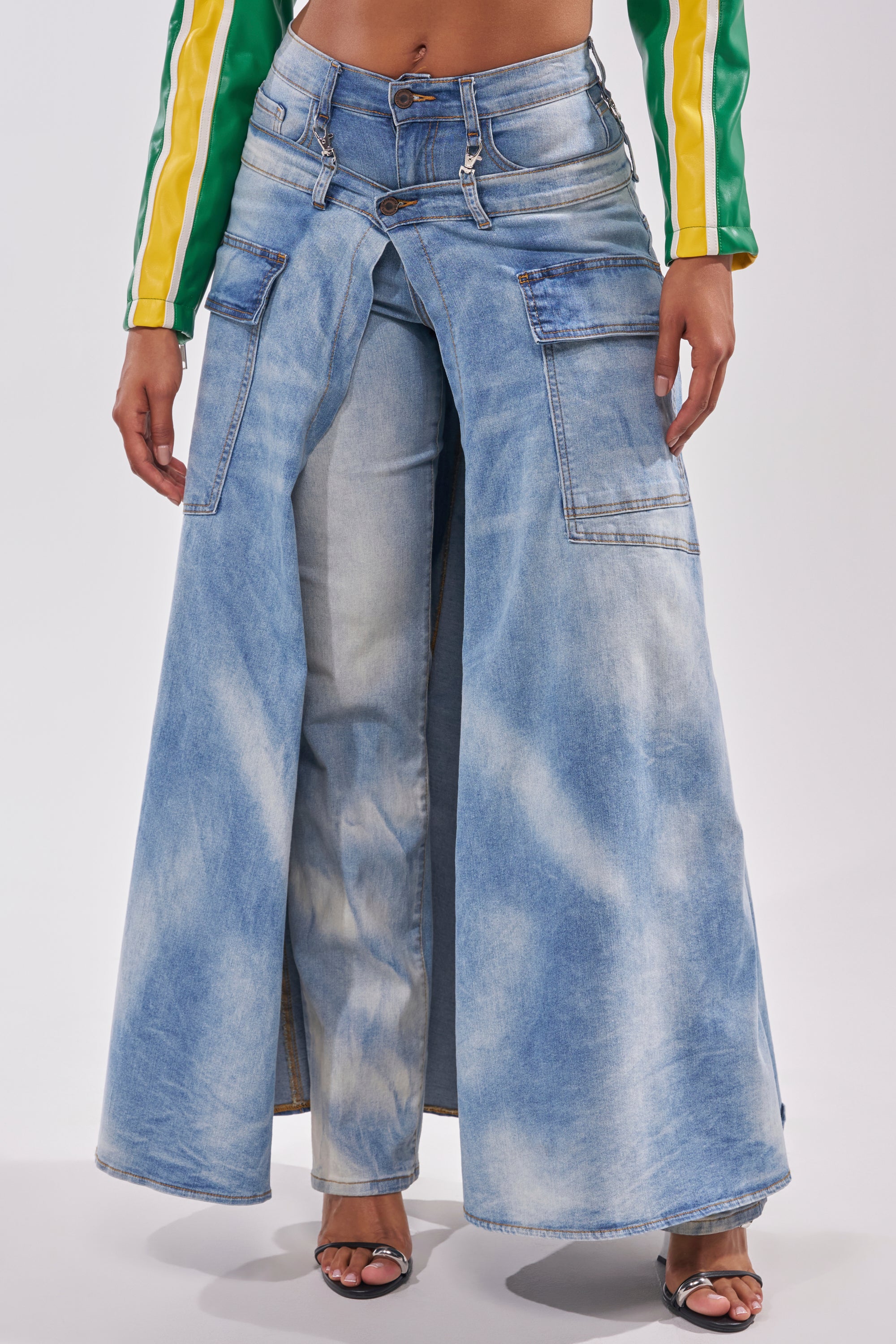 OVER IT DENIM PANT - Akira Wear