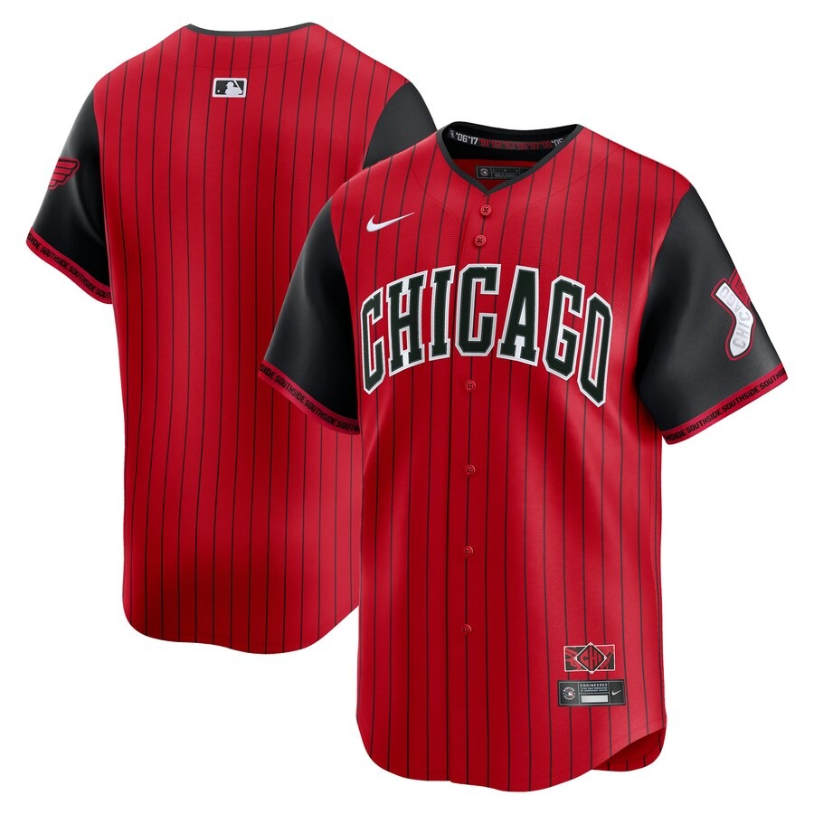 Men's Chicago White Sox Nike Red/Black 2025 City Connect Limited Jersey - Jersey