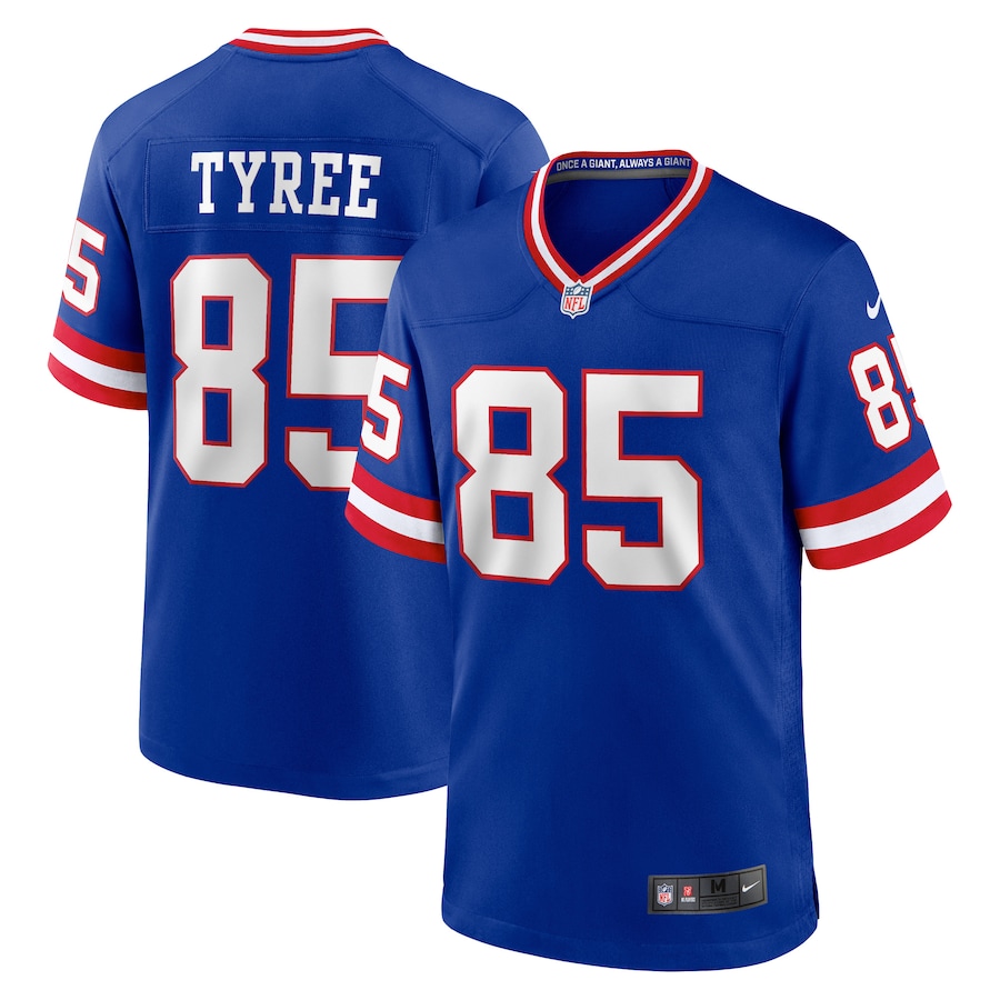 Men's New York Giants David Tyree Nike Royal Retired Player Alternate Game Jersey - Jersey