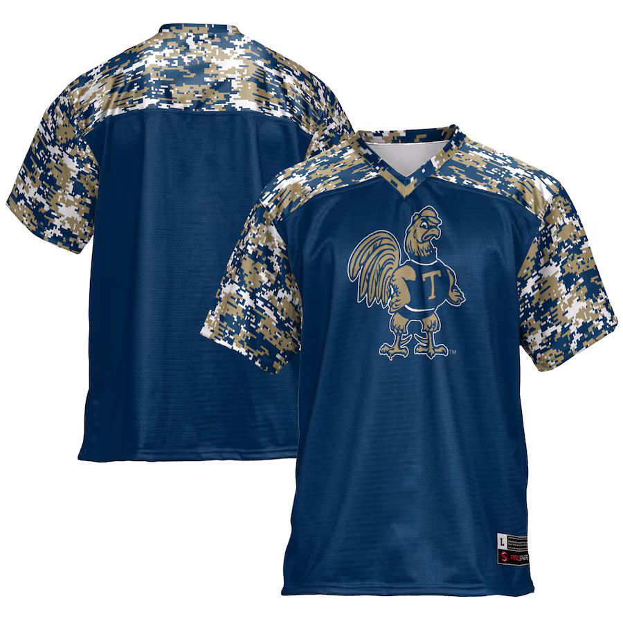 Men's GameDay Greats Blue Trinity Bantams Football Jersey - Jersey