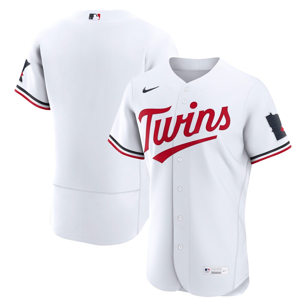 Men's Minnesota Twins  Nike White Home Authentic Jersey - Jersey