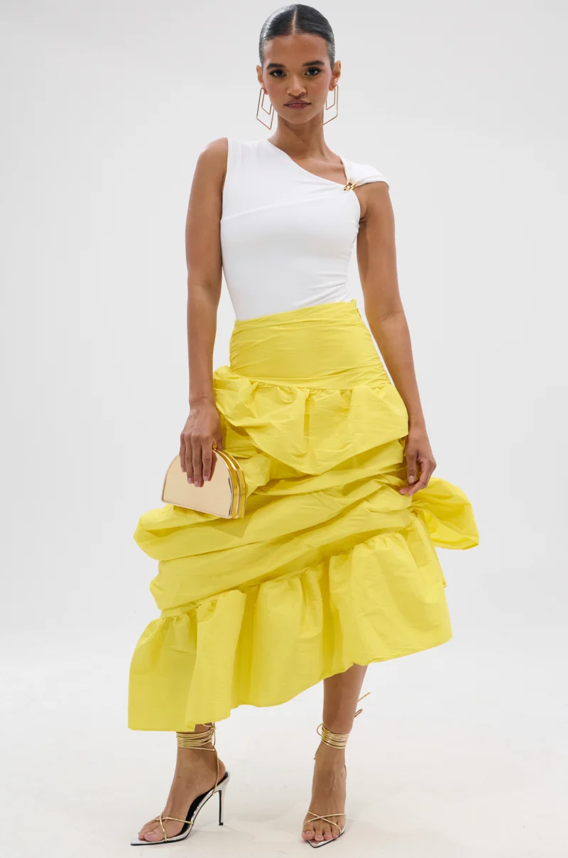 SUNSHINE MIDI SKIRT - Akira Wear