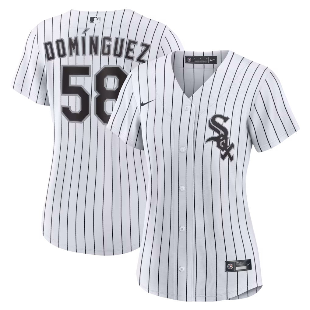 Women's Chicago White Sox Seranthony Domínguez Nike White Home Replica Jersey - Jersey