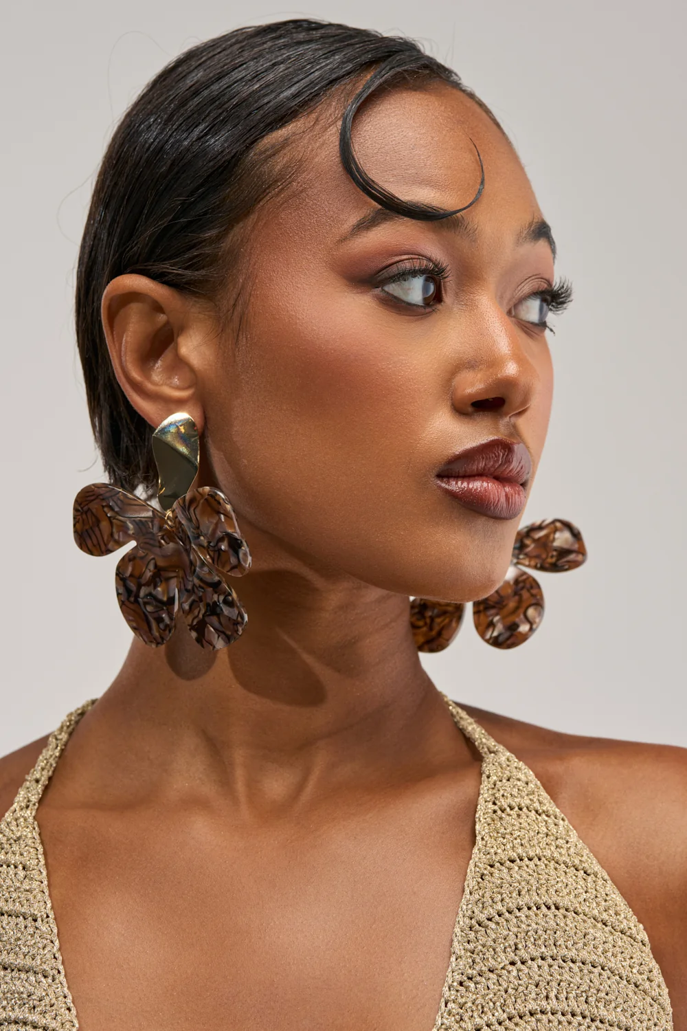 MIXED EMOTIONS FLOWER EARRING - Akira Wear