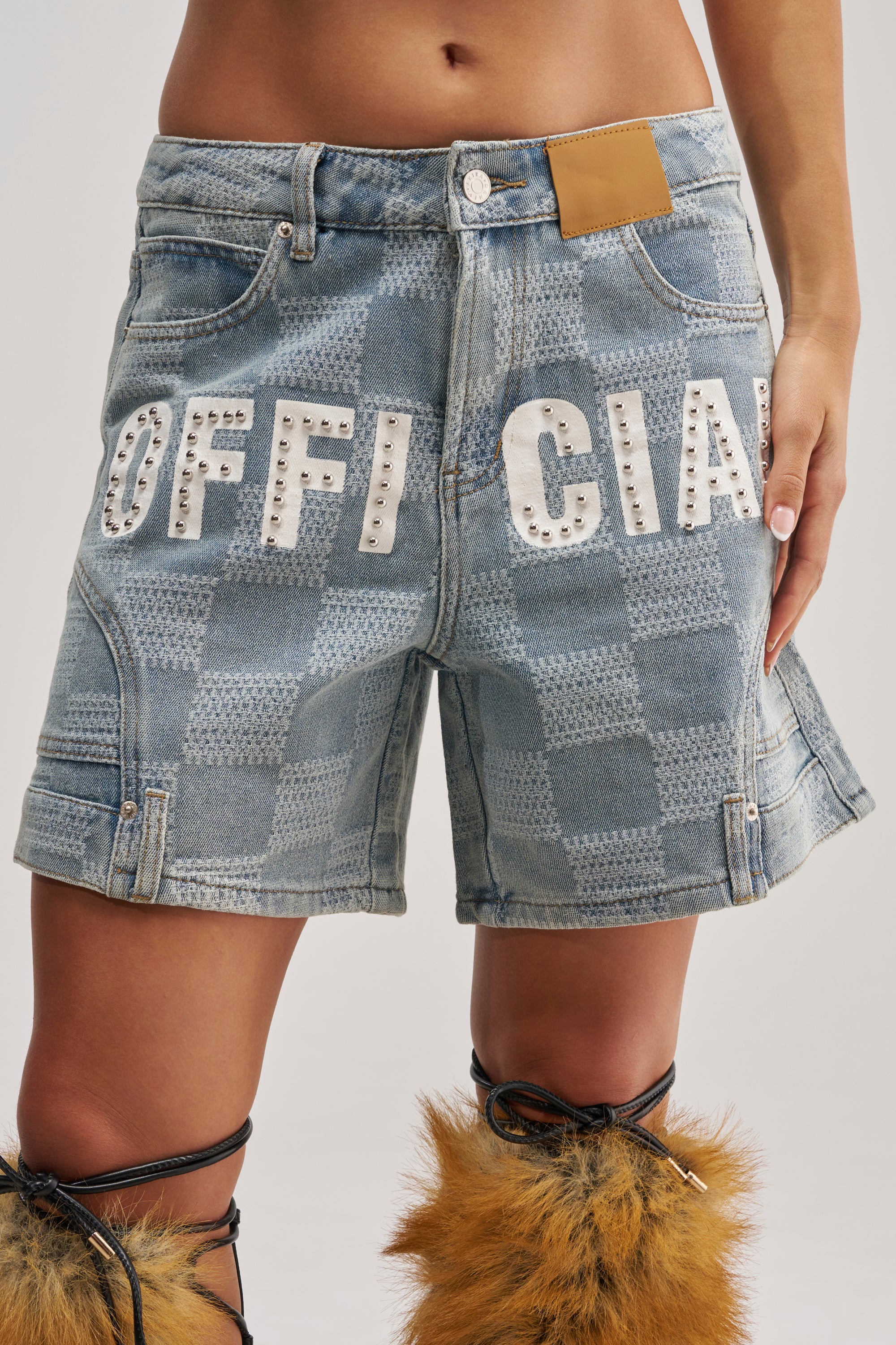 OFFICIAL DENIM BERMUDA SHORT - Akira Wear
