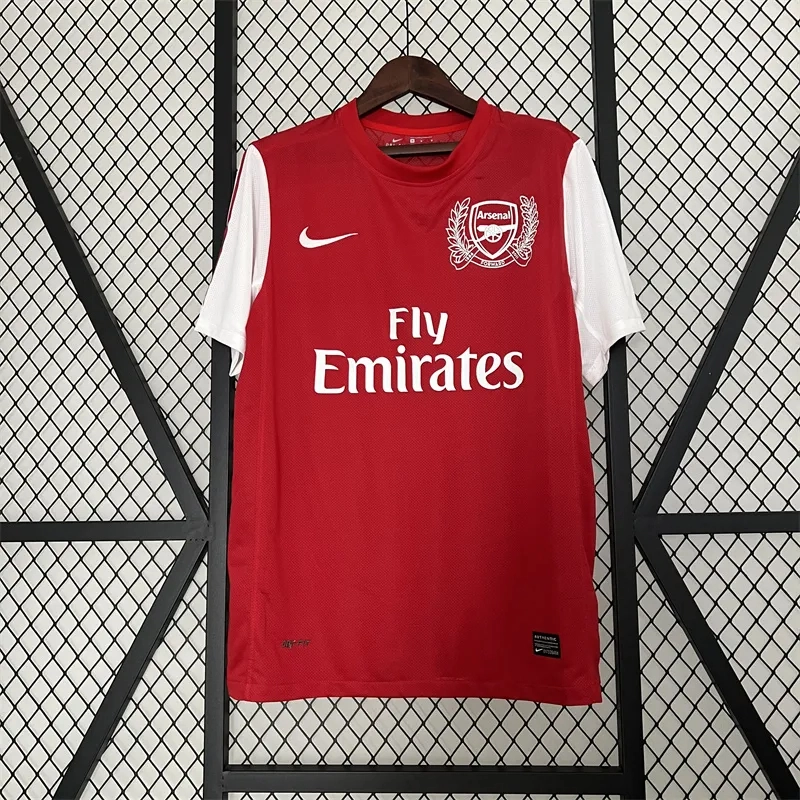 Arsenal Soccer Retro Jersey Home Custom Shirt 2011-12 - Jersey