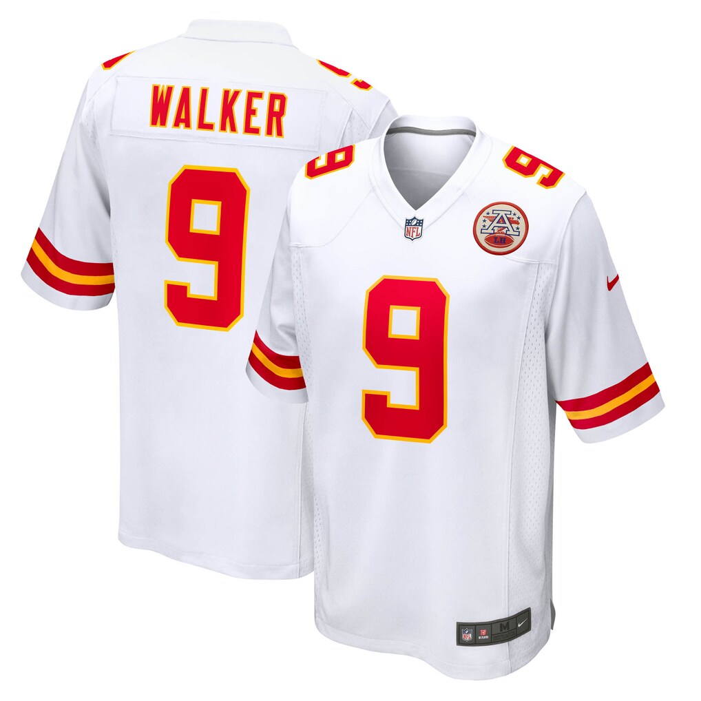 Men's Kansas City Chiefs Kenneth Walker III Nike White Game Jersey - Jersey