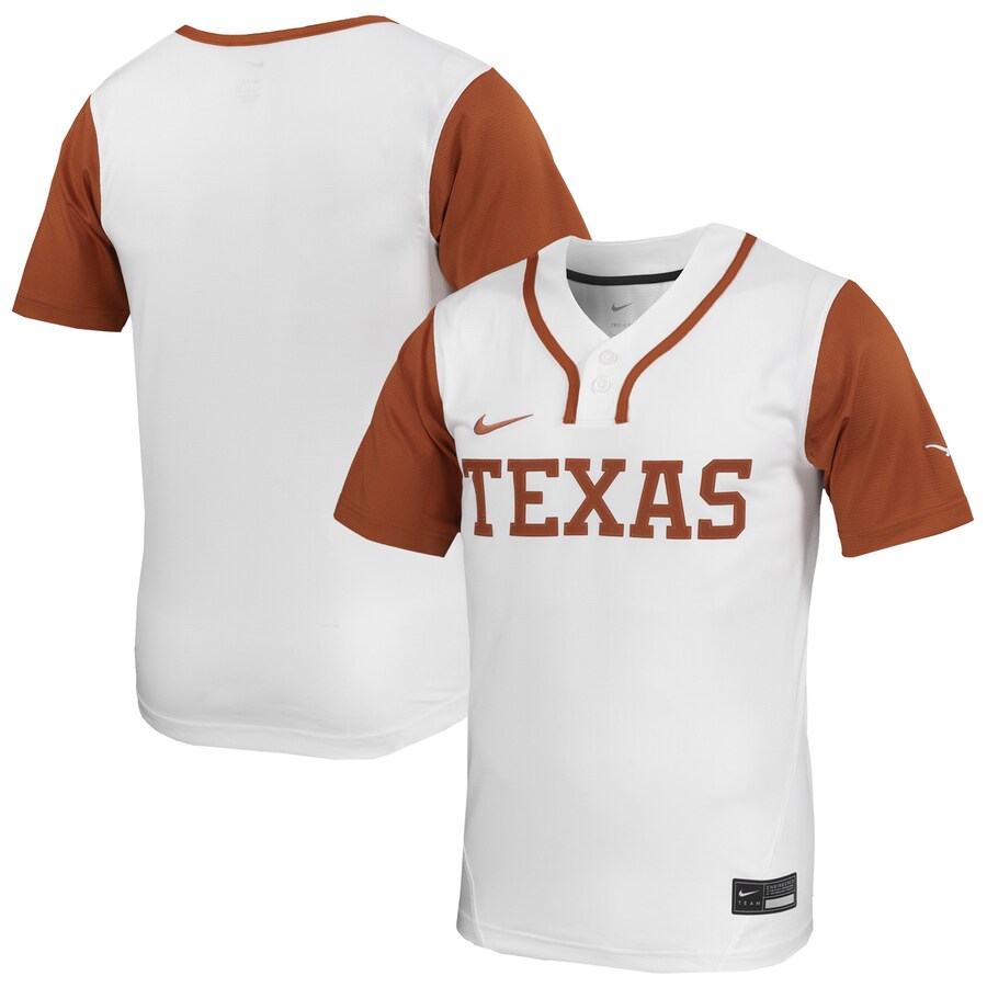 Men's Nike White Texas Longhorns Replica Softball Jersey - Jersey