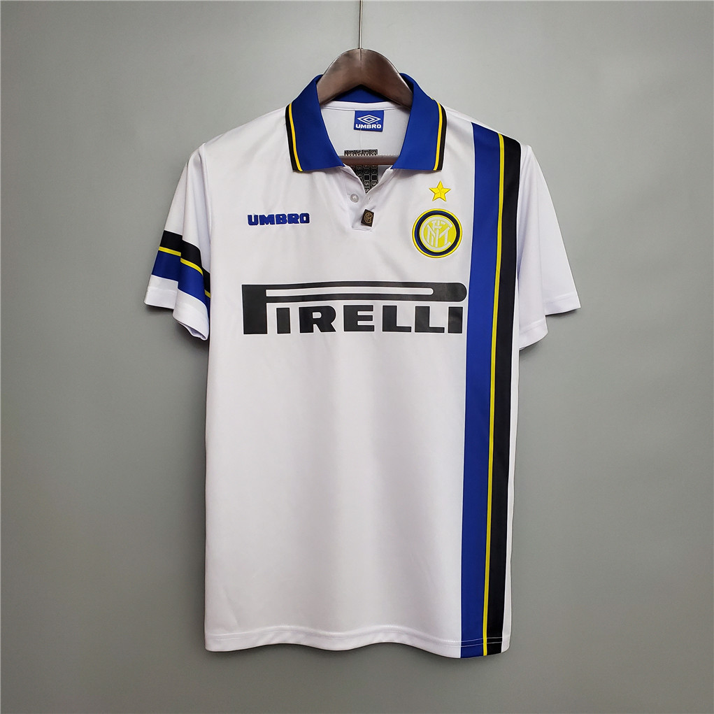 Inter Milan Jersey Custom Away Soccer Jersey 1997/98 - Jersey