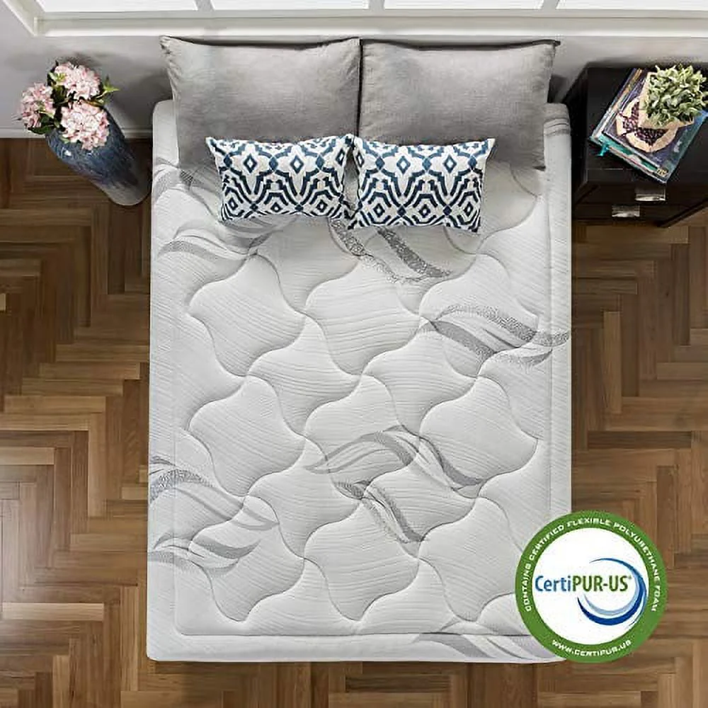 ZINUS 12 Inch Cloud Memory Foam Mattress / Pressure Relieving / Bed-in-a-Box / CertiPUR-US Certified, King