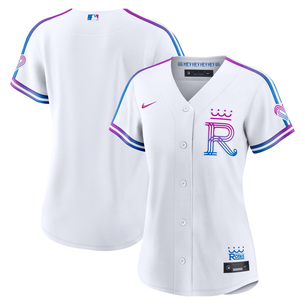 Women's Kansas City Royals  Nike White 2026 City Connect Stadium Jersey - Jersey