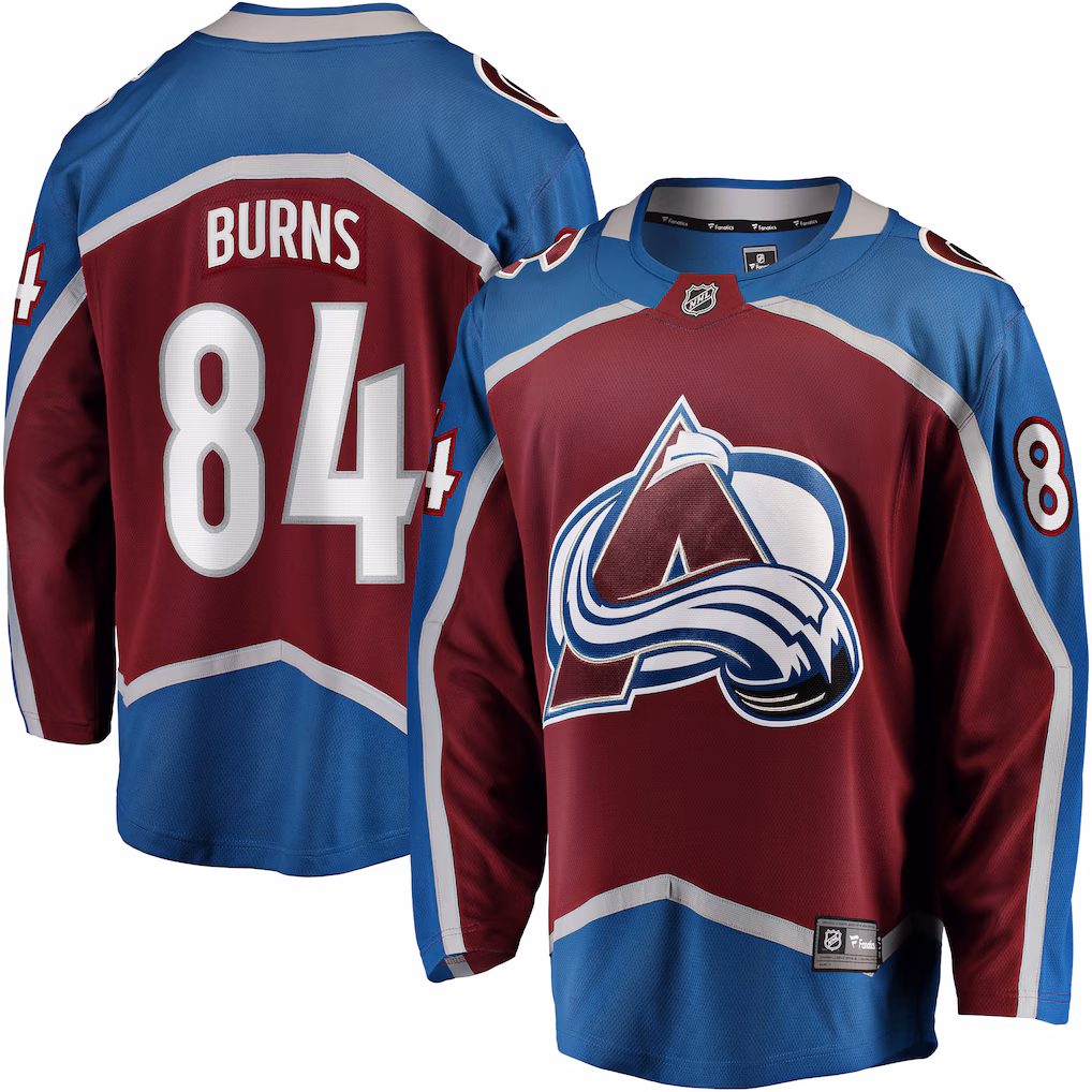 Men's Colorado Avalanche Brent Burns Fanatics Burgundy Home Breakaway Jersey - Jersey