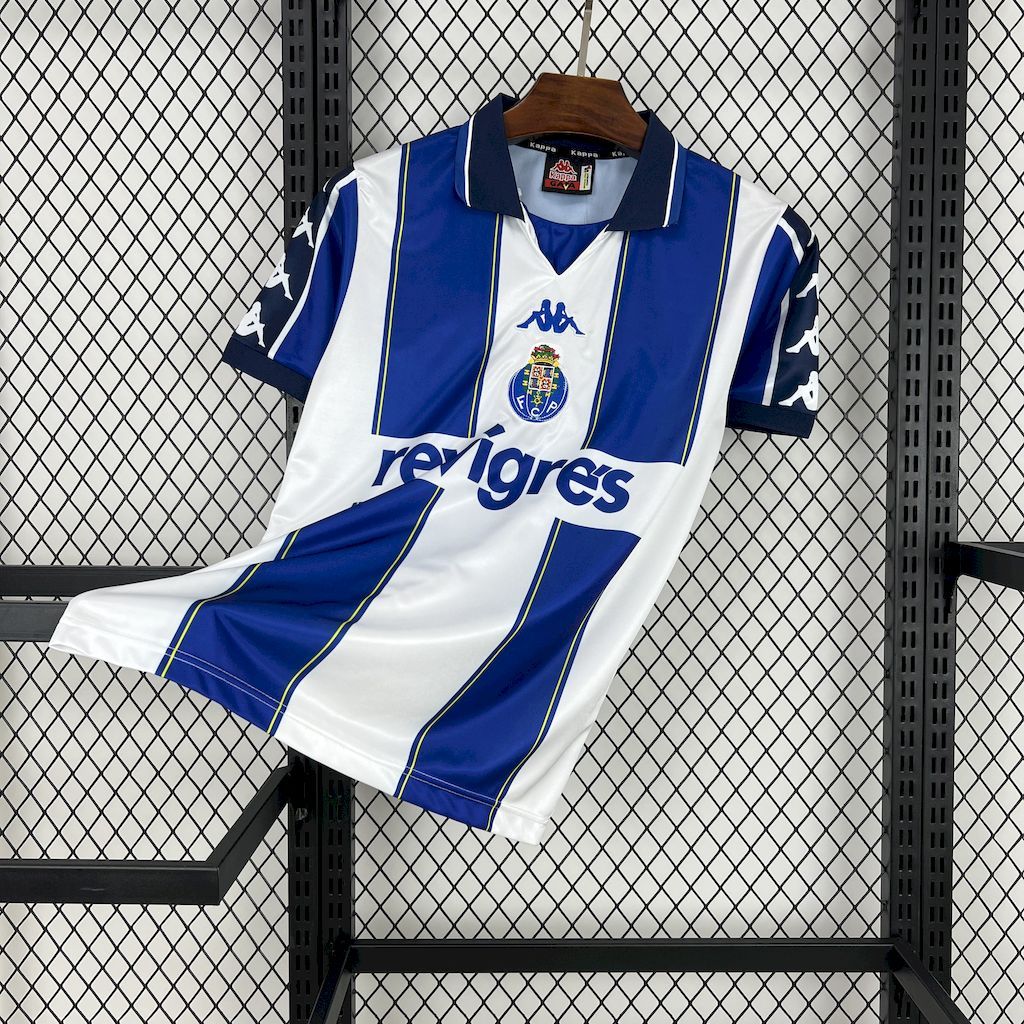 FC Porto Retro Soccer Jersey Home Custom Shirt 1999/00 - Jersey