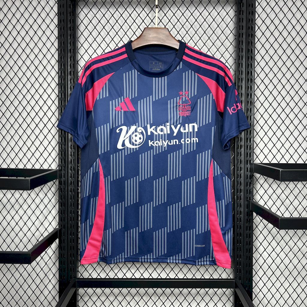 Nottingham Forest Football Jersey Away Custom Shirt 2024/25 - Jersey