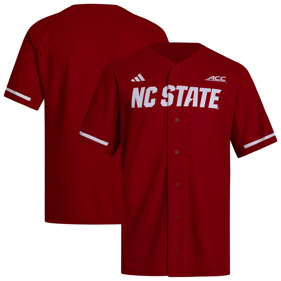 Men's adidas  Red NC State Wolfpack Replica Baseball Jersey - Jersey