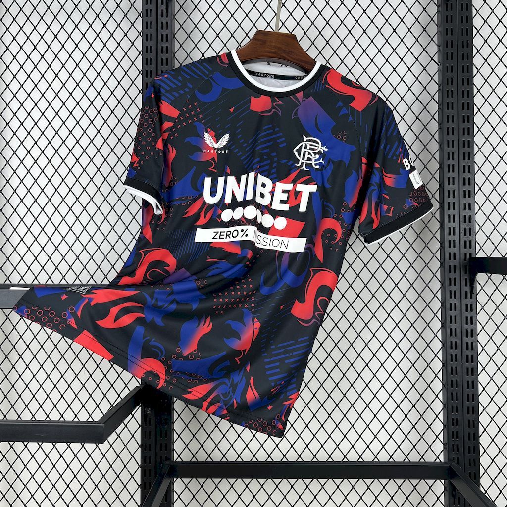 Rangers FC Soccer Jersey Third Away Custom Shirt 2024/25 - Jersey