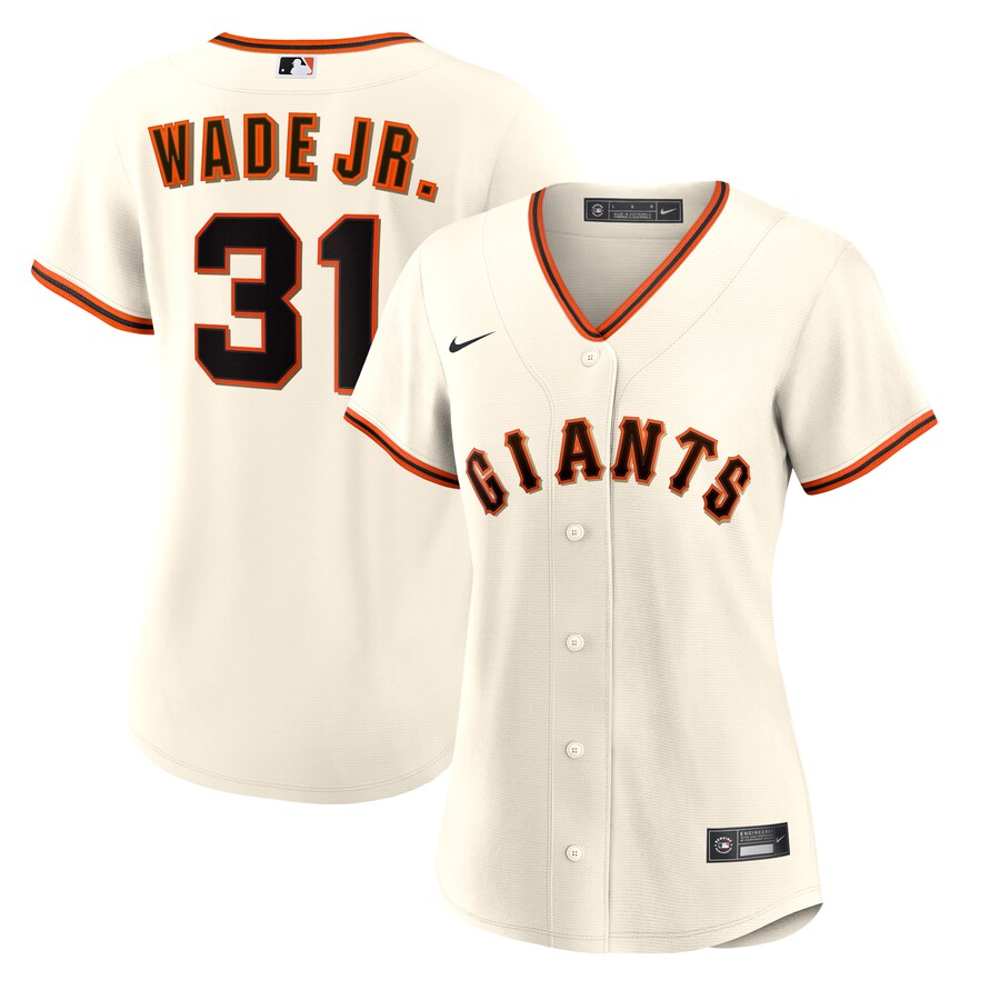 Women's San Francisco Giants LaMonte Wade Jr. Nike Cream Home Replica Jersey - Jersey
