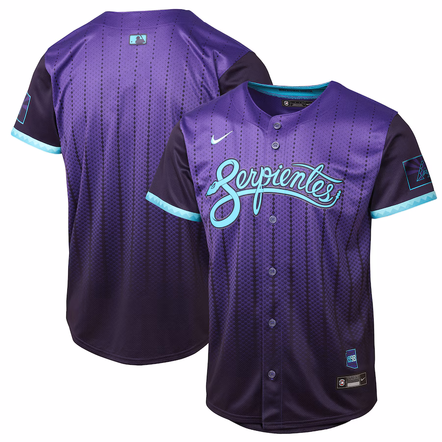 Youth Arizona Diamondbacks Nike Purple 2025 City Connect Limited Jersey - Jersey