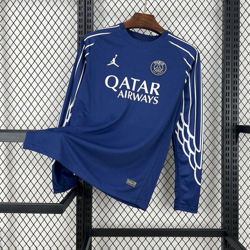 PSG Soccer Jersey Fourth Away Custom Shirt Long Sleeve 2024/25 - Jersey