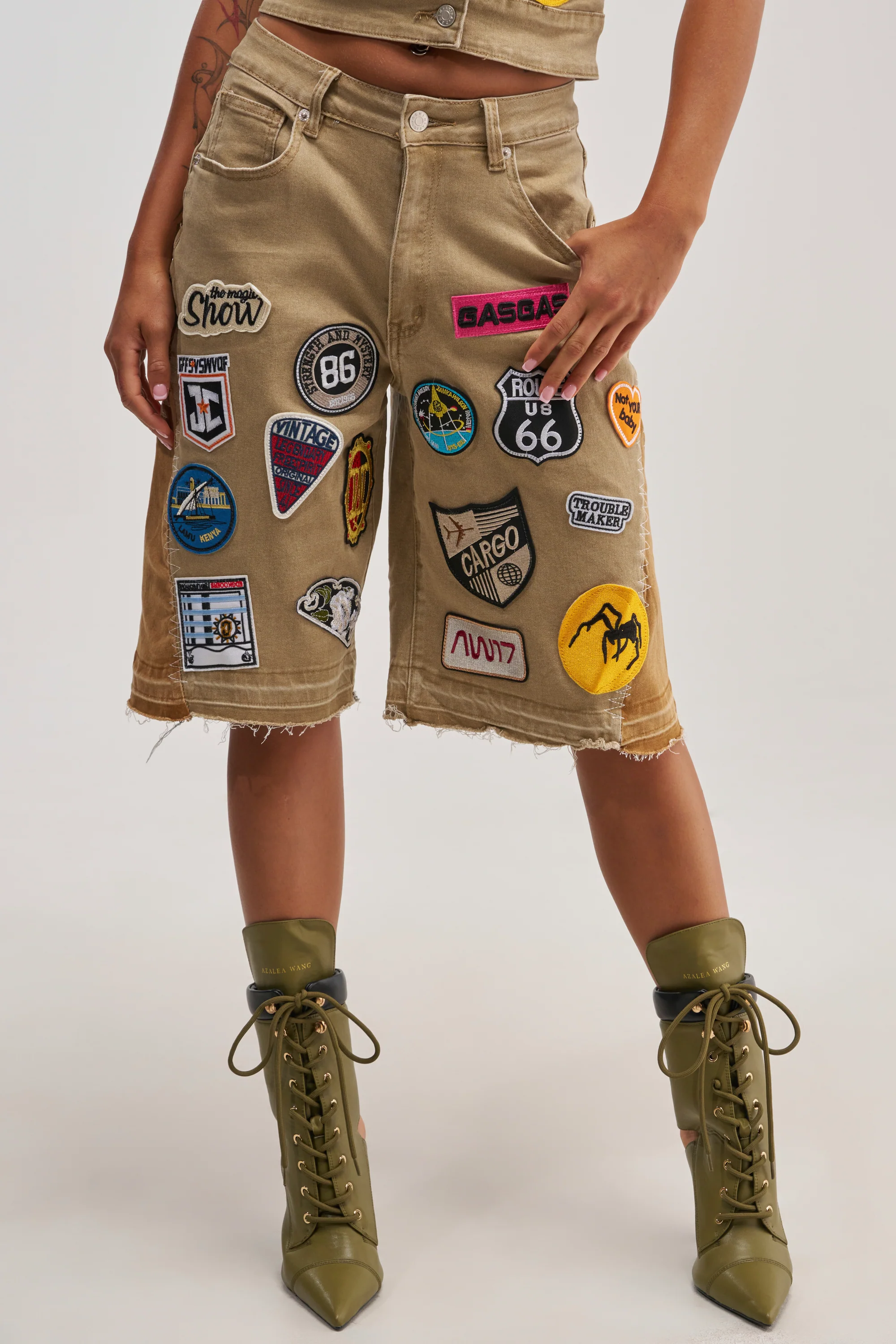 DOWN FOR SOME FUN BERMUDA SHORT - Akira Wear