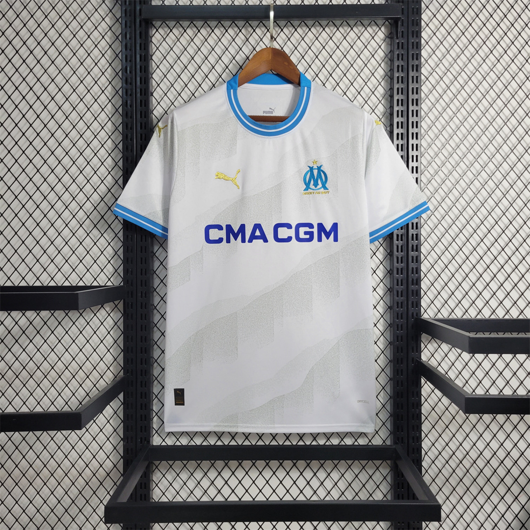 Marseille Soccer Jersey Home Custom Shirt 2023/24 - Jersey