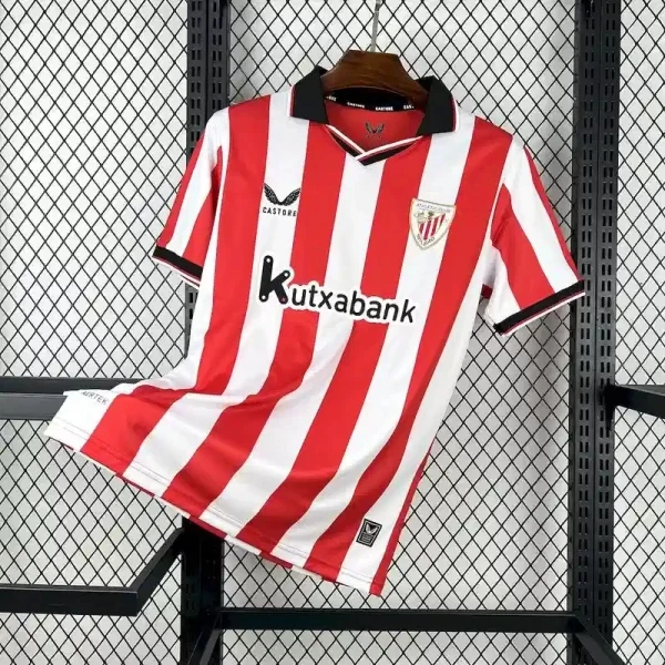 Athletic Club de Bilbao Soccer Jersey Home Custom Shirt 2025/26 - Jersey