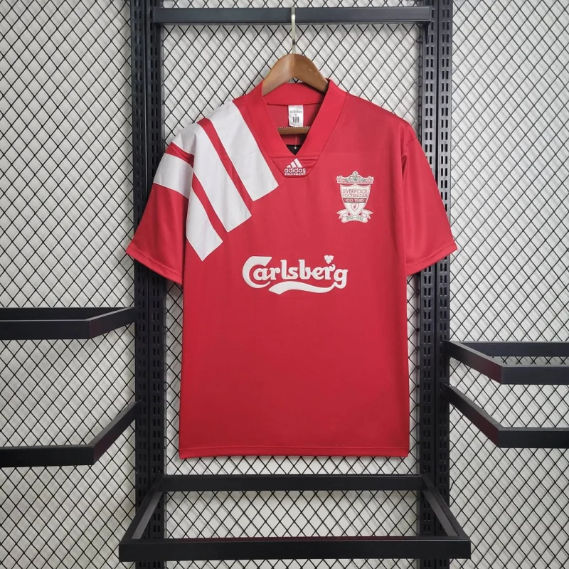 Liverpool Retro Football Jersey Home Custom Shirt 1992-93 - Jersey