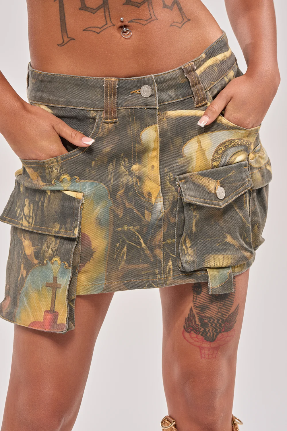 AMEN TO THAT MINI SKIRT - Akira Wear