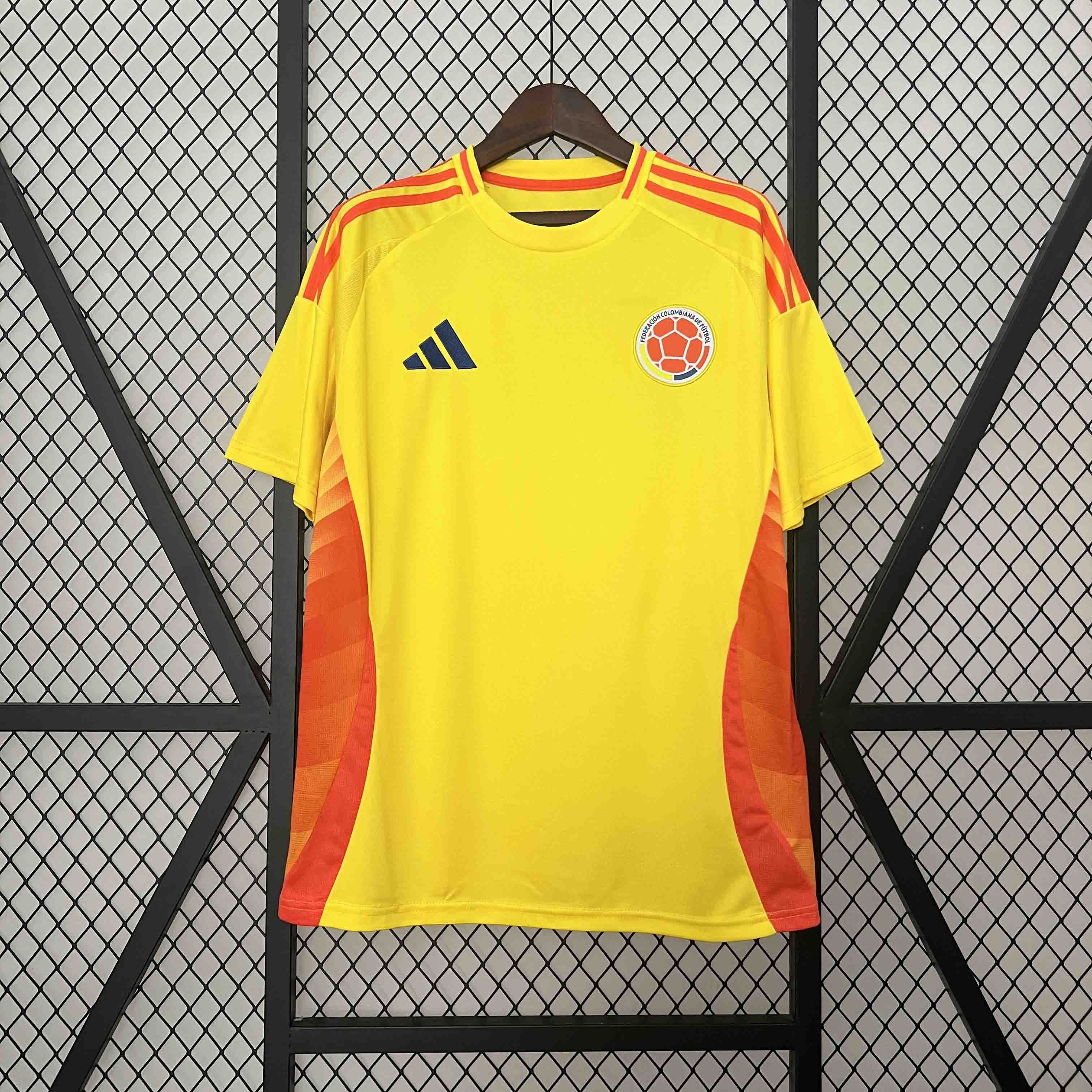Colombia Soccer Jersey Home Custom Shirt Copa America 2024 - Jersey