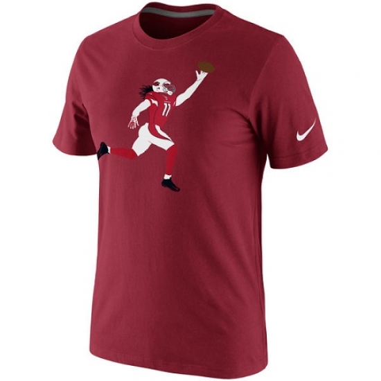 NFL Larry Fitzgerald Arizona Cardinals Nike Silhouette T-Shirt Cardinal - Jersey