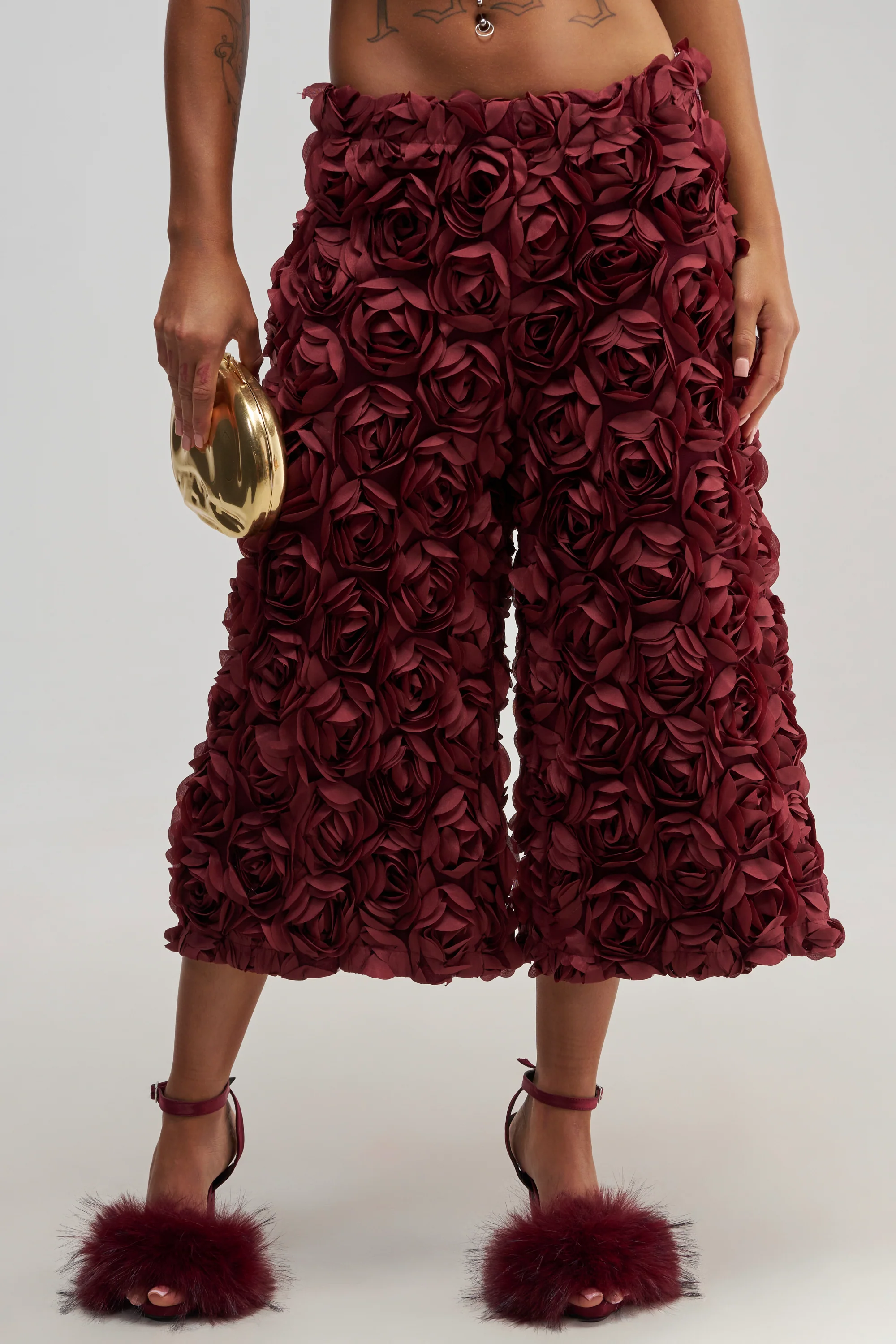 ROSE PETAL GAUCHO - Akira Wear