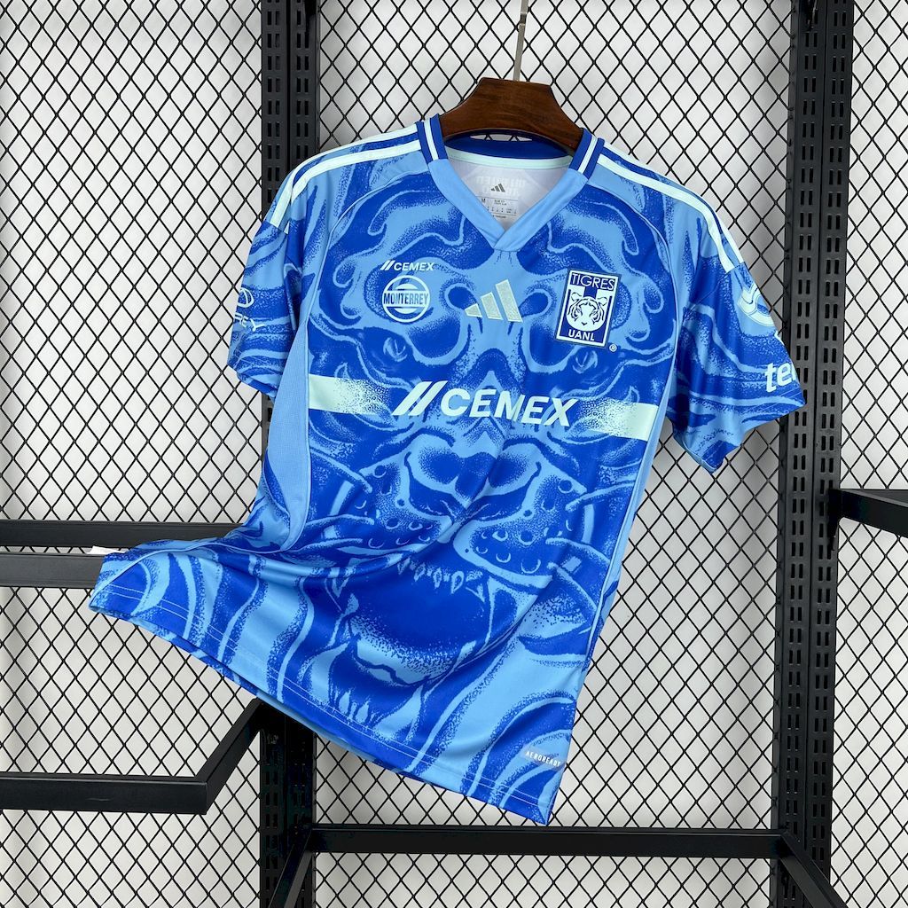 Tigres UANL Soccer Jersey Away Custom Shirt 2025/26 - Jersey