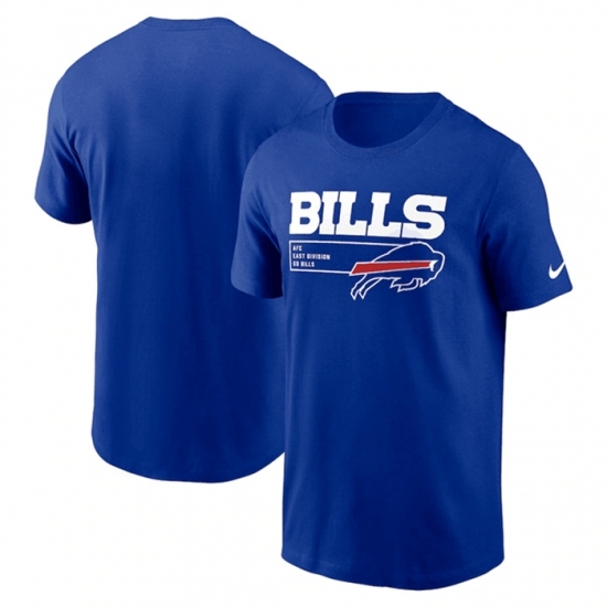 Men's Buffalo Bills Blue Division Essential T Shirt - Jersey