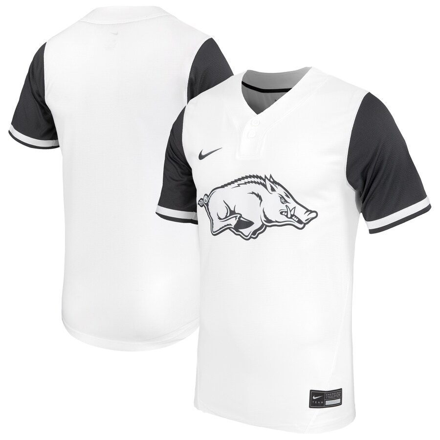 Men's Nike White Arkansas Razorbacks Replica Softball Jersey - Jersey